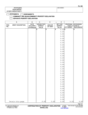 California Community and Quasi-Community Property Declaration