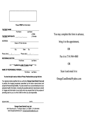 Patient Authorization Form