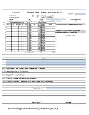 Maricopa County Schools Depository Receipt
