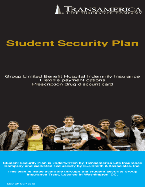 Student Security Plan - EJSmith