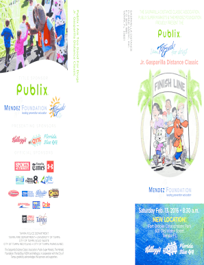 Jr. Gasparilla Distance Classic Registration Form