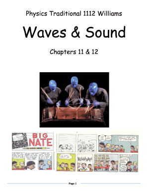 Physics Lab Report on Waves and Sound