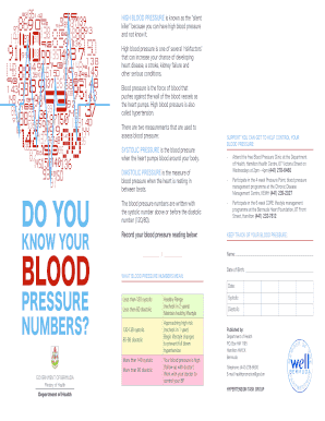 Blood Pressure Management Form