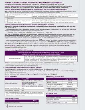 Excelsior College Undergraduate Application
