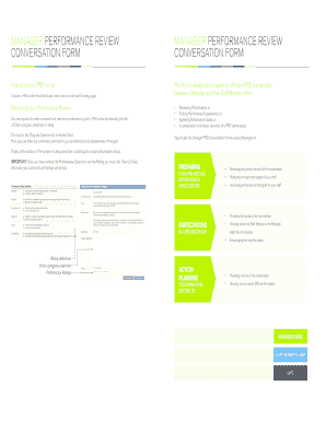 Manager Performance Review Form