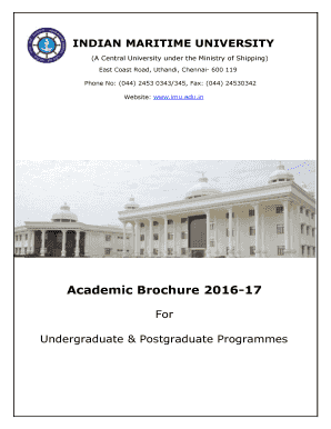 Academic Brochure 2016-17 - imunicin - imu nic