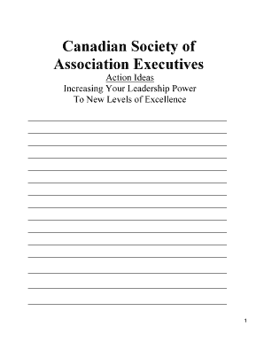 Canadian Society of Association Executives - CSAE