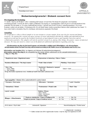 Biobank Consent Form