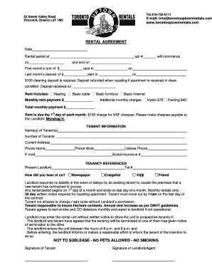 Residential Lease Agreement