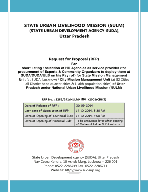 STATE URBAN LIVELIHOOD MISSION SULM - sudauporg