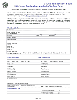 Form preview