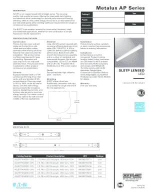 Employment letter for visa pdf - Metalux AP Series SLSTP Lensed LED Striplight specification sheet Metalux AP Series SLSTP Lensed LED Striplight specification sheet