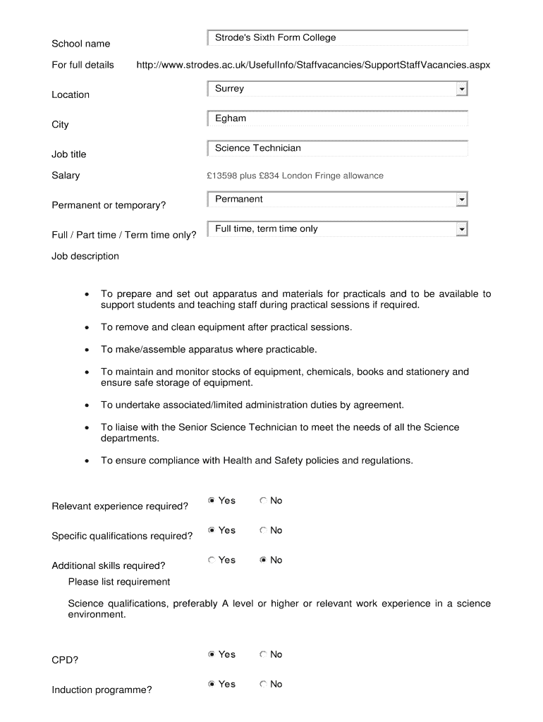 Form preview