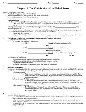 US Constitution Study Guide