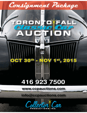 Auction Listing and Selling Contract Agreement