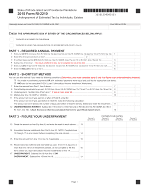 Rhode Island Form RI-2210