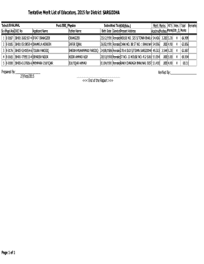 Form preview