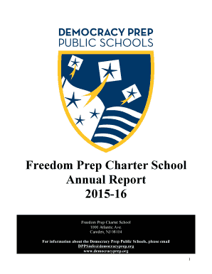 NJDOE Charter School Annual Report