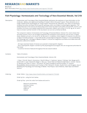 Fish Physiology Homeostasis and Toxicology of NonEssential Metals, Vol 31B