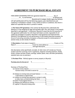 Real Estate Purchase Agreement