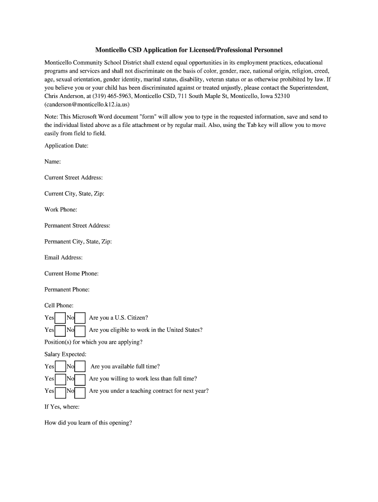 Form preview