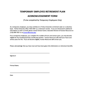 editable employee acknowledgement form template fillable employee acknowledgement form