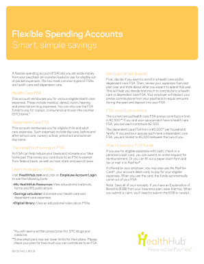 Flexible Spending Account Enrollment Form