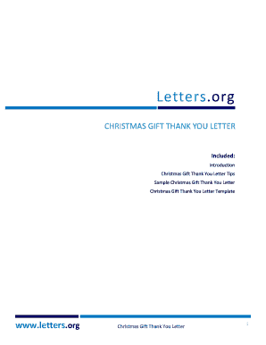 Sample letter of appreciation for donation - christmas-gift-thank-you-letter600docx - letters