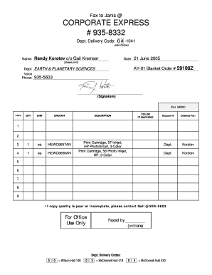 BT PO form - meteorites wustl