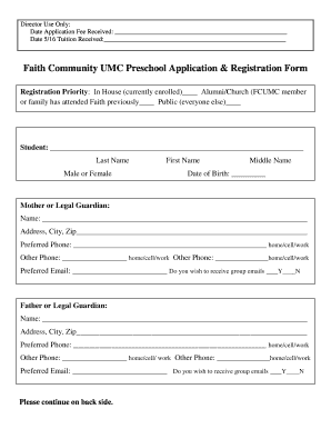 Form preview