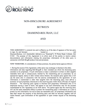 Non-Disclosure Agreement