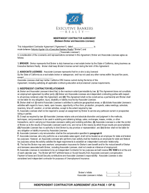 Independent Contractor Agreement