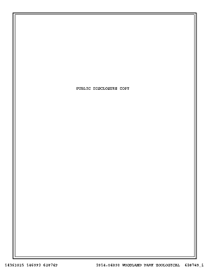 IRS Form 990 2014