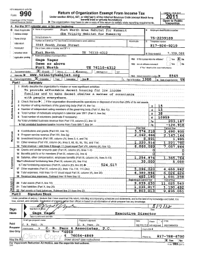 Form 990 2011