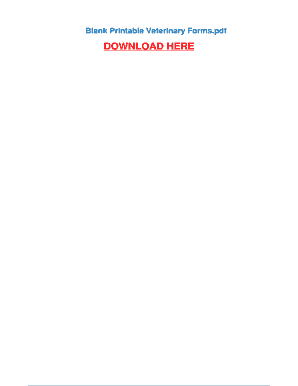 fillable online blank printable veterinary forms pdfsdocumentscom blank fax forms