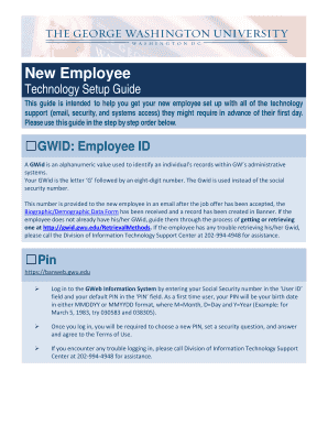 New Employee Technology Setup Guide