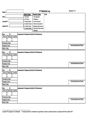 PT Medicaid Progress Report