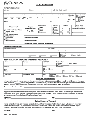 Patient Registration Form