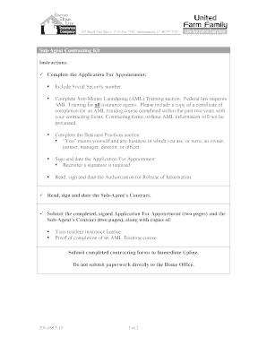 Sub-Agent Contracting Kit