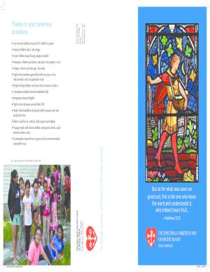 Episcopal Charities Fund Donation Form