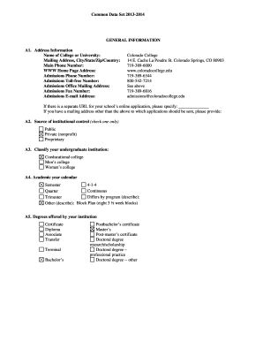Common Data Set 2013-2014