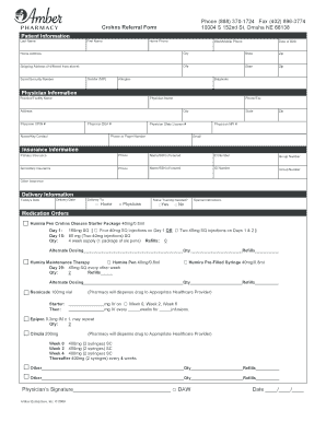 Crohns Referral Form