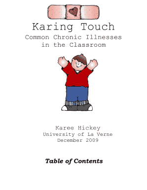 Karing Touch Chronic Illnesses Guide