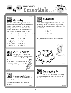 Grade 8 Mathematics Worksheet