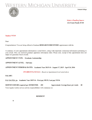 Congratulatory letter on new appointment - fso appointment letter template