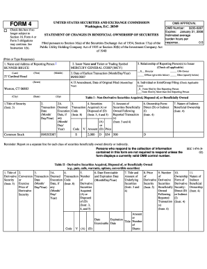 SEC Form 4 Statement of Changes in Beneficial Ownership