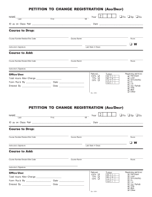 Student Tuition Refund Form