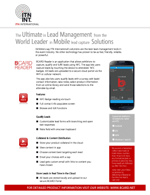 BCARD Reader App License Order Form