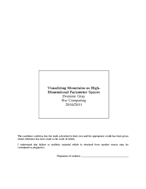 Academic Project Submission Form