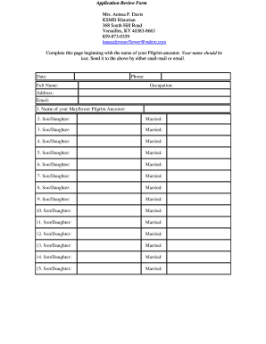 Form preview